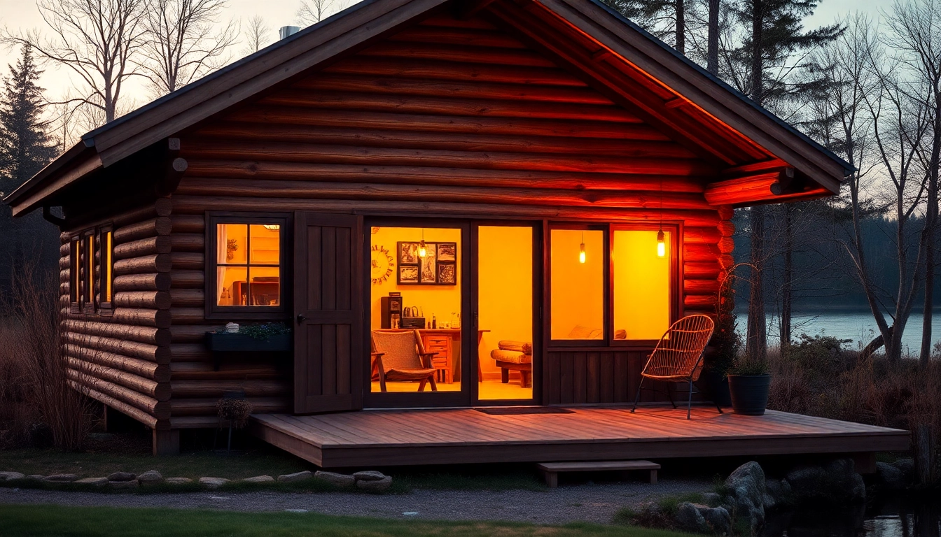 Relax at the lubie dom lakeside retreat with cozy outdoor seating and a beautiful view.