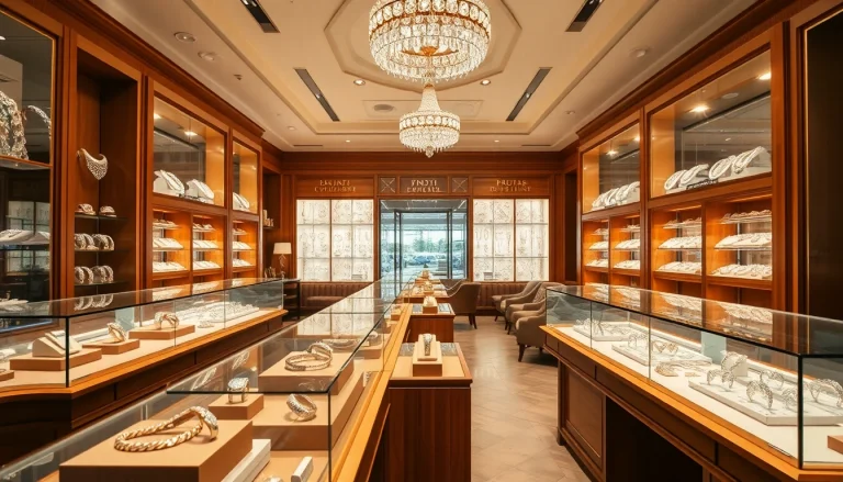 Explore choices at jewelry stores near me featuring elegant displays and stunning jewelry pieces.