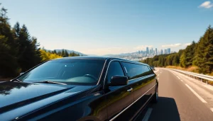 Experience luxury and comfort with Vancouver to Seattle Limo Service in a sleek limousine.