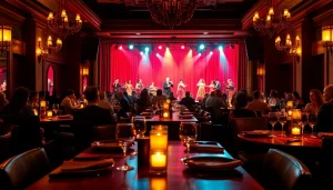 Experience a lively dinner theatre las vegas with captivating performances and luxurious dining.