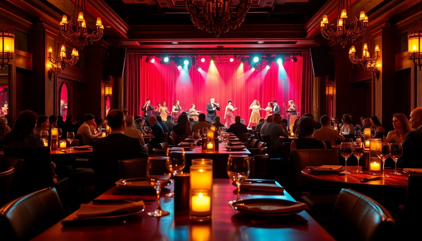 Experience a lively dinner theatre las vegas with captivating performances and luxurious dining.